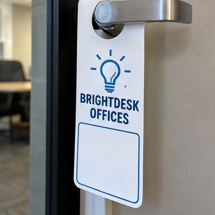 Custom Reusable Plastic Door Hangers