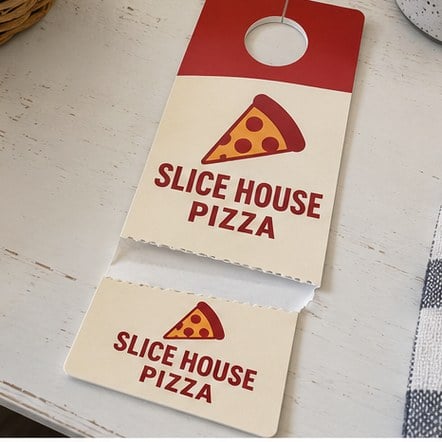 Custom Tear-Off Coupon Door Hangers
